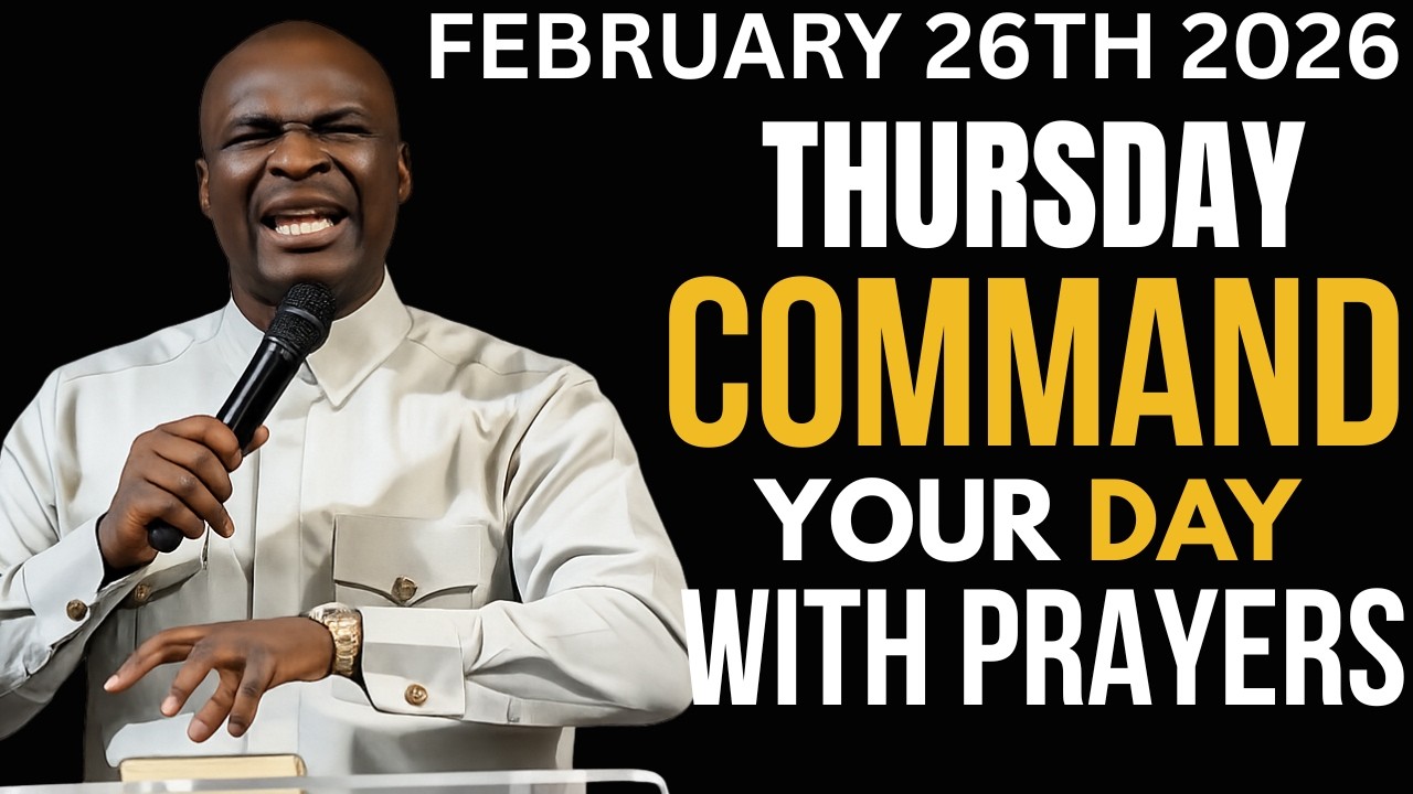 [THURSDAY 26TH FEBRUARY, 2026] START YOUR THURSDAY WITH PRAYER | SPIRITUAL PRAYER BY _ JOSHUA SELMAN