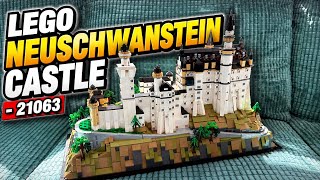 LEGO Neuschwanstein Castle 21063 - Timelapse