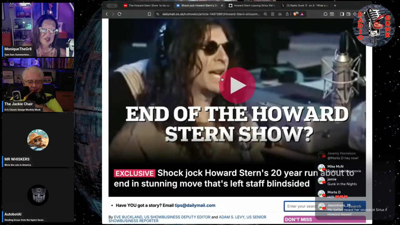 Summertime Fun Week 4 - Is Howard Stern being FIRED? Plus a live pop up show for him today.