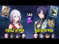 F2p e0 topaz hyper  e0 dr ratio hyper  162 moc stage 12  honkai star rail