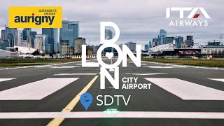 SDTV Special - London City Airport live with ITA airways & Aurigny route launches - 31st March 2024