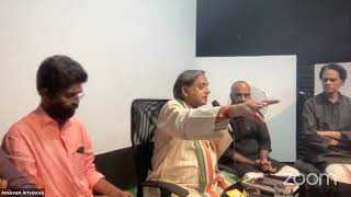Coffee With Dr Shashi Tharoor Interaction With Public In Thiruvananthapuram, 18 August 2022