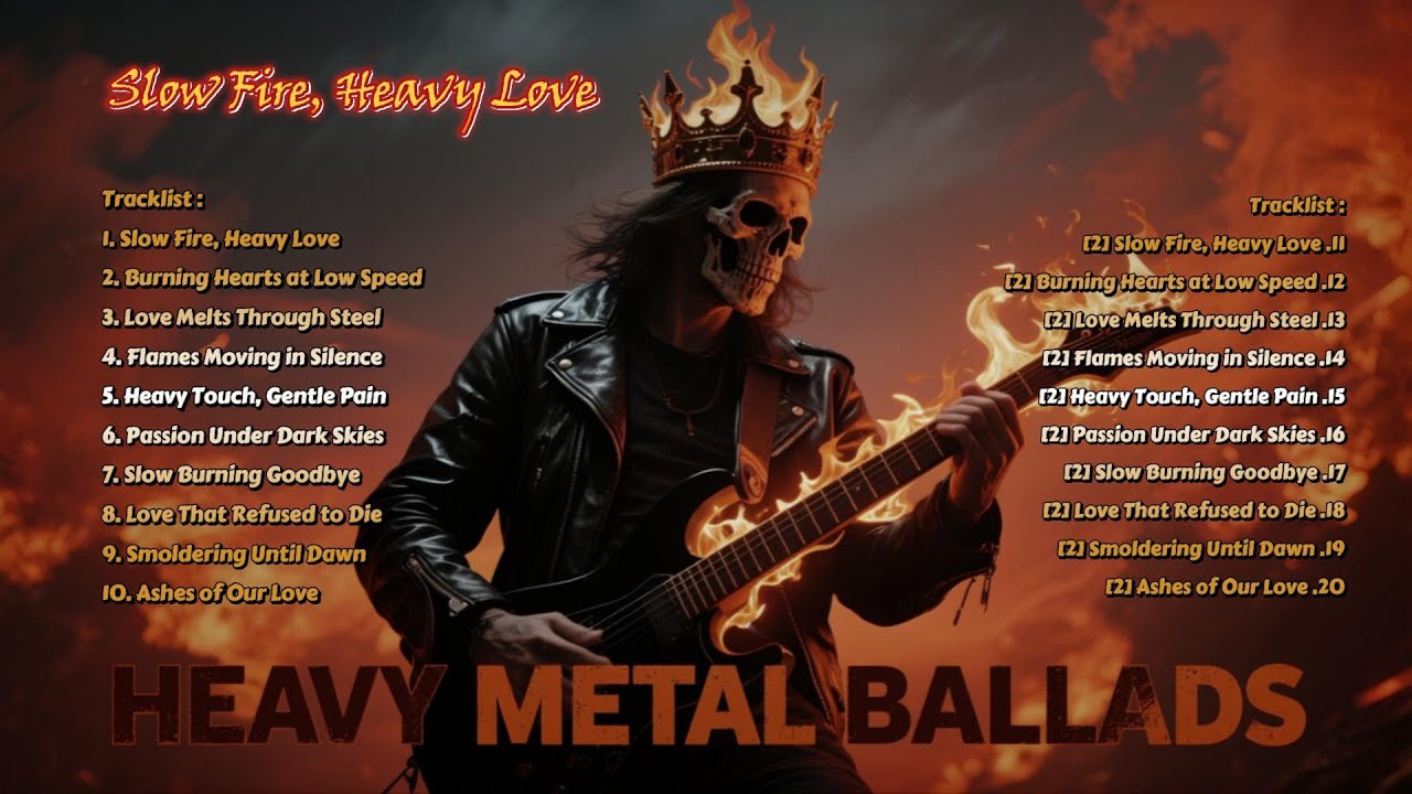 HEAVY METAL BALLADS – Slow Fire, Heavy Love | Slow Burning Metal Romance | Lover Song