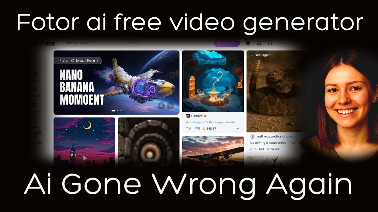 AI Gone Wrong: Fotor’s Free AI Video Generator Exposed!