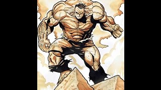 The Hulk A Dredfunn Orange Pekoe Painting
