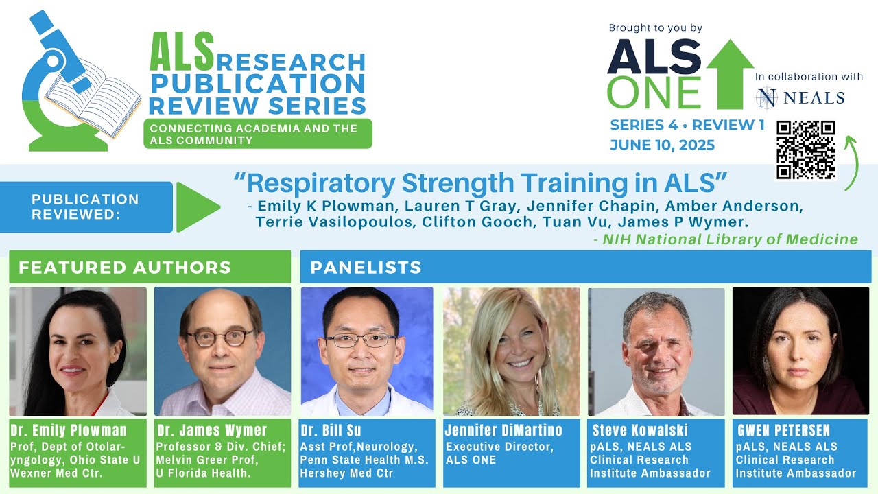 ALS PUBLICATION REVIEW SERIES: Respiratory Strength Training in ALS.