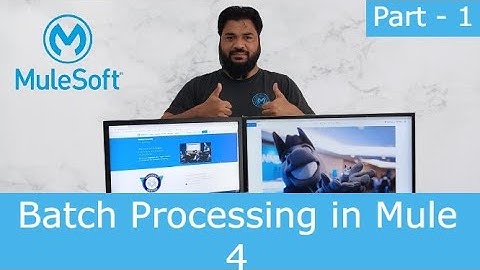 Batch Processing in Mule 4 | Part - 1 | Mule 4 | MuleSoft