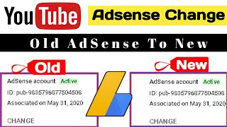 How to change adsense account on youtube || Change AdSense account for youtube || Youtube adsense
