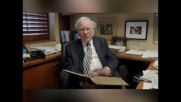 Warren Buffett Reading Scene