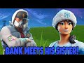 Bank meets his sister S2 E2 - fortnite roleplay