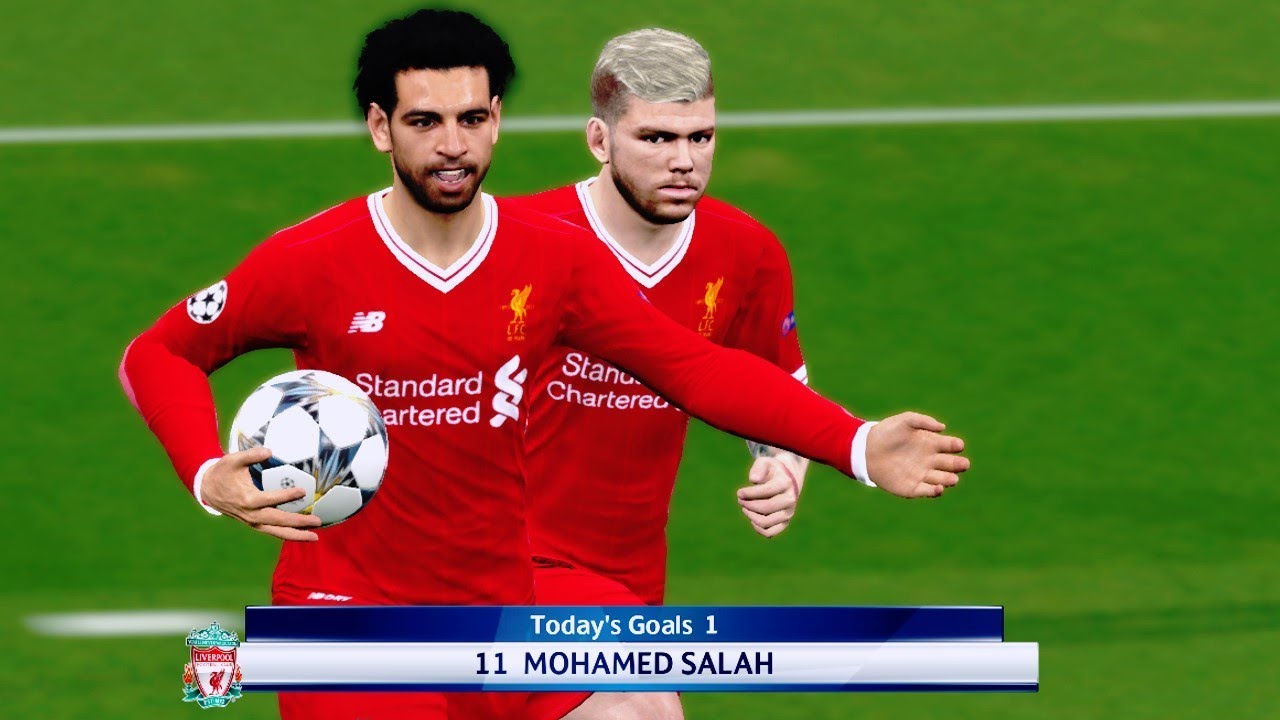 Liverpool vs AS Roma | UEFA Champions League 24 April 2018 Gameplay