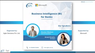 Webinar: Business Intelligence for Banks and Financial Institutions | Agile Solutions Pvt. Ltd.