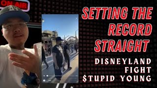 GANGSTA RAPPER $TUPID YOUNG SPEAKS OUT ON DISNEYLAND FIGHT (EXCLUSIVE INTERVIEW LIVE) @PARE YOUNG