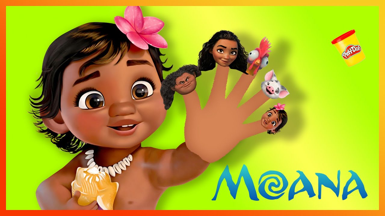 Moana Finger Family Songs and More | Daddy Finger Songs collection