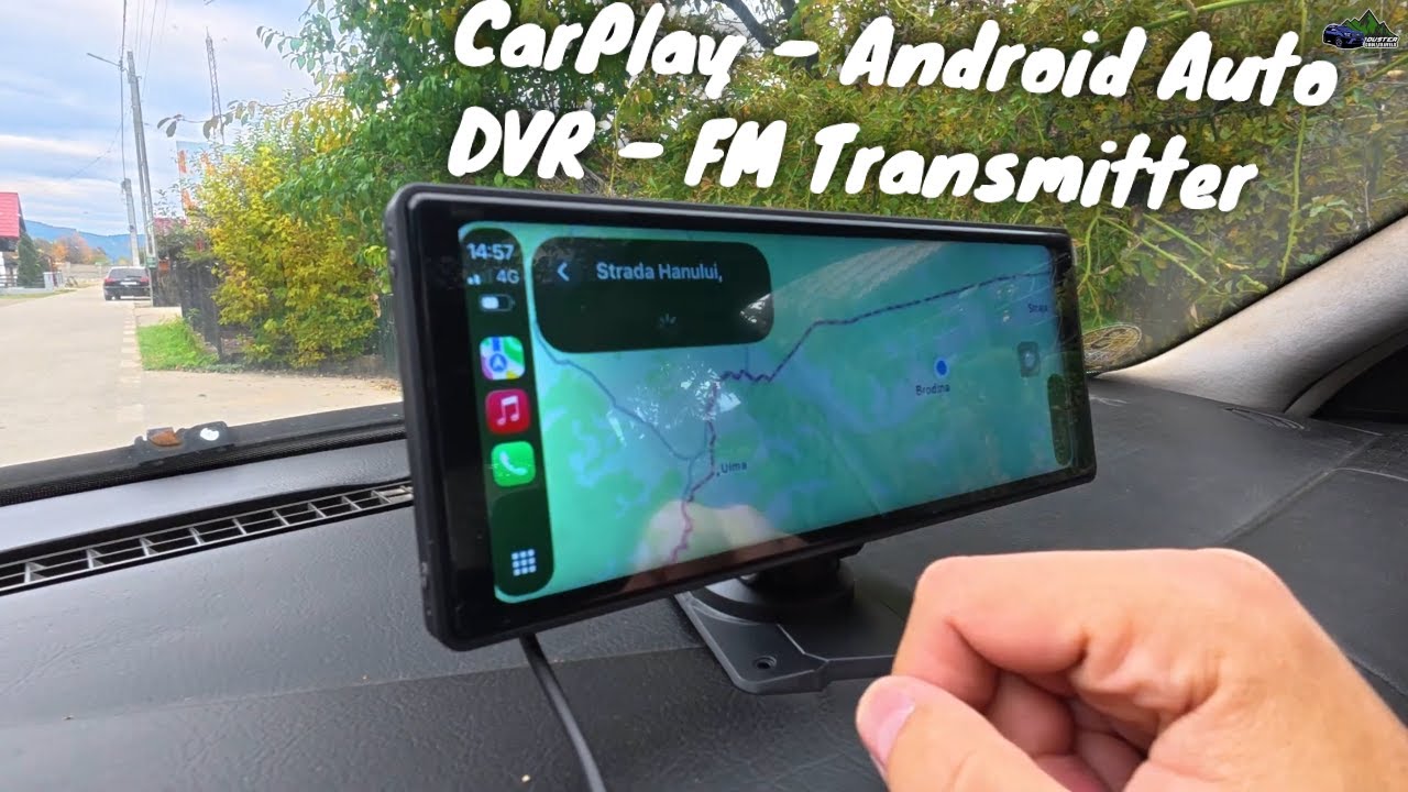 カーナビ　 CarPlay android auto DVR CarPlay Android Auto Navigation Screen with DVR - carabc.cn - YouTube
