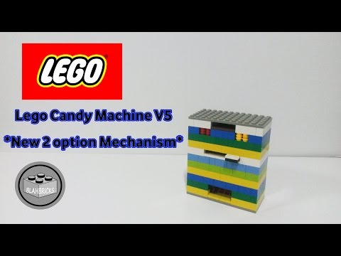 Lego Candy Machine V5 *New 2 option Mechanism* *50 subs!!*