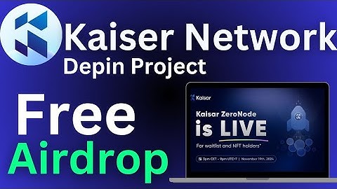 Kaiser Network Depin Project 🔥New Depin Project Airdrop 🔥 Kaisar Network Mining Airdrop