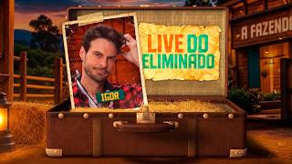 Live do Eliminado: Igor avalia sua participação em A Fazenda 18