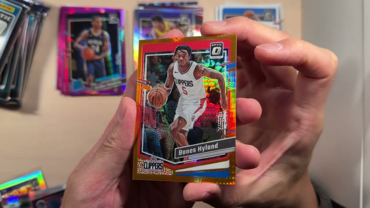 開箱 Panini 2023-24 Donruss Optic Basketball (Mega box)