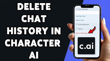 How To Delete Chat History In Character AI 2025 | Clear Previous Chats On Character AI