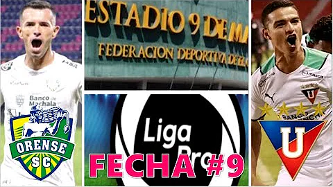 !PARTIDO CLAVE PARA LIGA¡ - !LIGA VISITA AL ORENSE EN MACHALA POR LA FECHA #9¡.