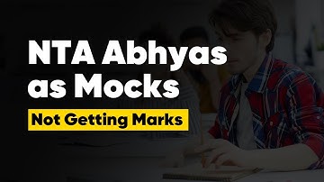 NTA Abhyas Mock Tests | Not getting Marks | How Relevant are They | Mathongo | Anup Sir
