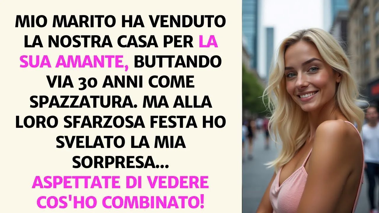 Mio Marito ha Venduto la Nostra Casa per l'Amante, Gettando 30 Anni Come Spazzatura...