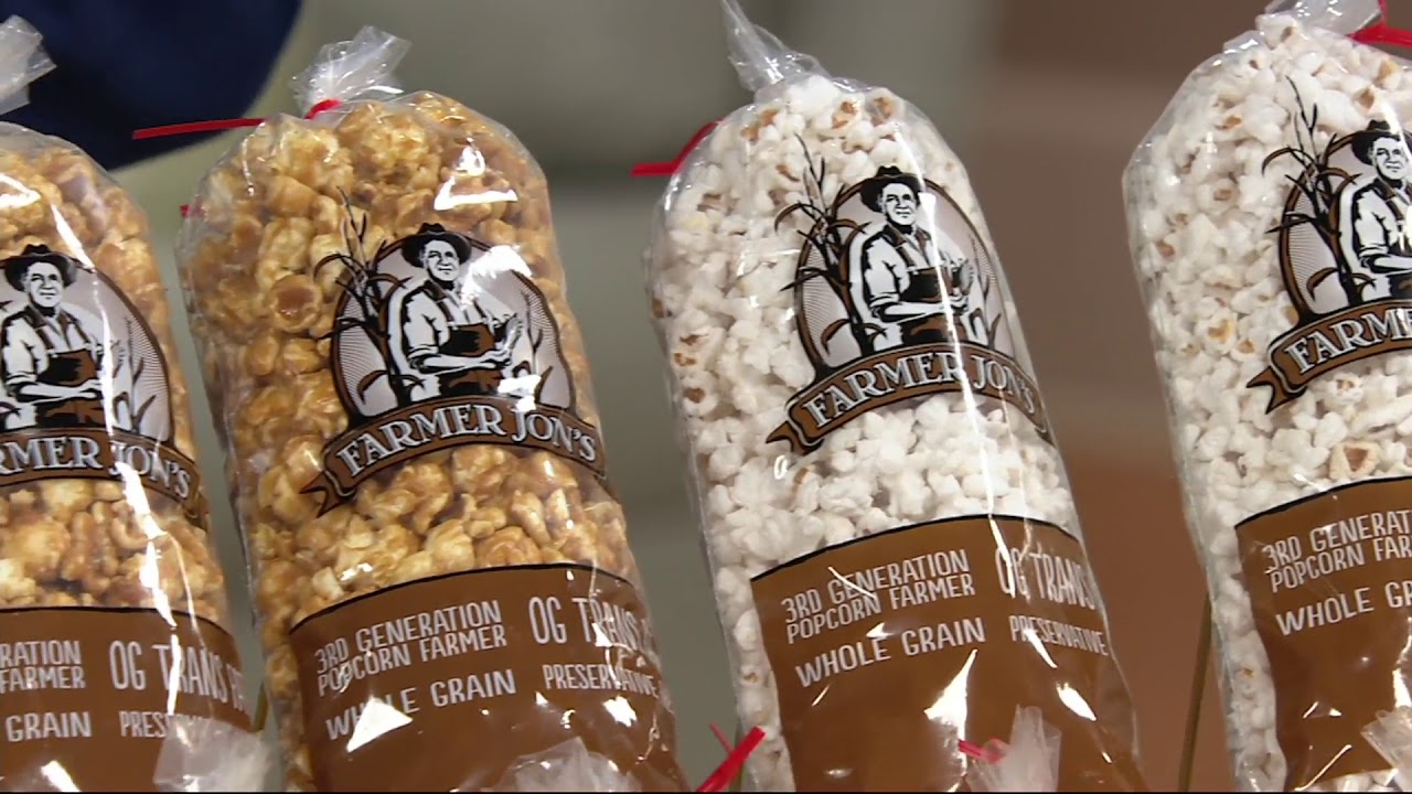 Farmer Jon's Sweet & Salty 12 Bag Popcorn Sampler on QVC - YouTube