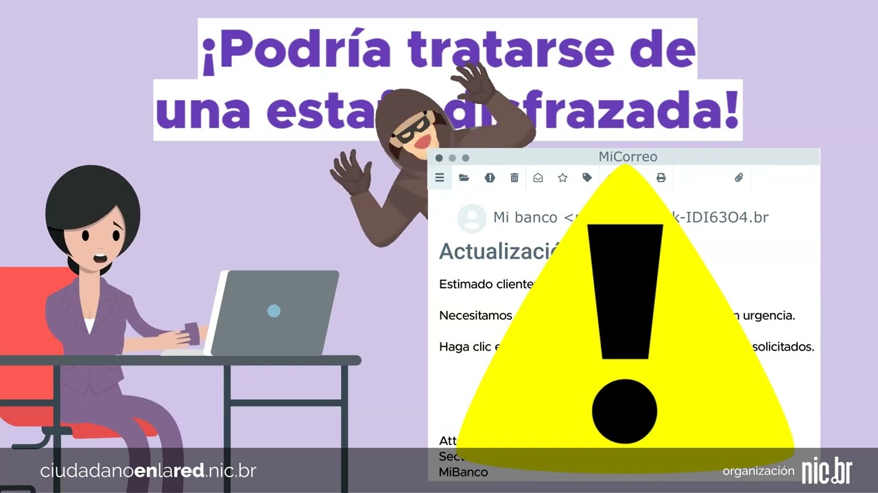 No hagas clic en enlaces desconocidos