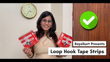 Hook and Loop Tape - Adhesive Tape by Royalkart