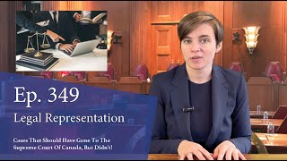 Legal Representation: Cases That Should Have Gone to the Supreme Court of Canada, But Didn't! Legal Representation: Cases That Should Have Gone to the Supreme Court of Canada, But Didn't!
