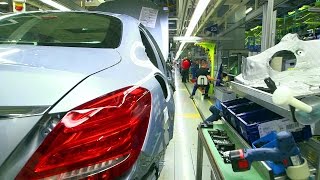 Mercedes C-class w205 production. Plant in Bremen.