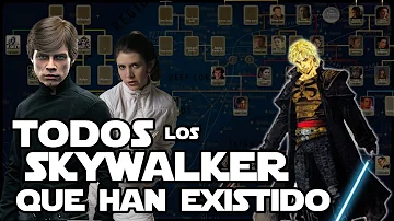 ¿Quién inició el linaje Skywalker?