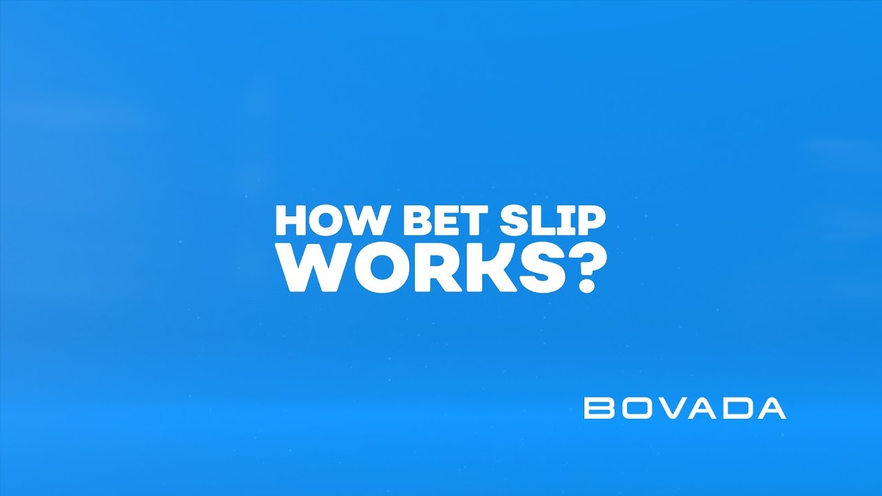 How Sports Bet Slip Work