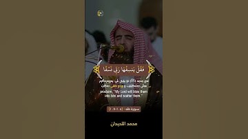 محمد اللحيدان | تلاوة خاشعة و راحة | سورة طه | تەفسیری کوردی #quran #foryou #viral #محمد_اللحيدان