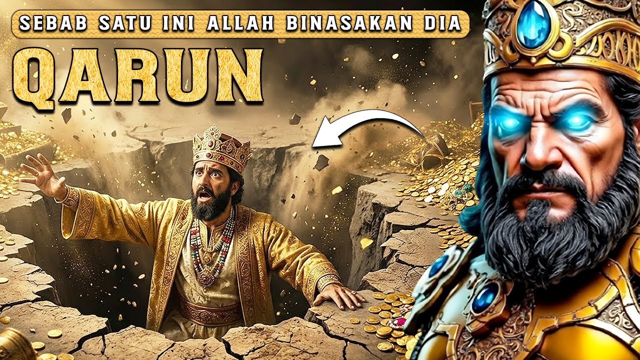 Mengapa Allah Membinasakan Qarun? Inilah Jawaban Allah SWT dan Dosa Sebenarnya