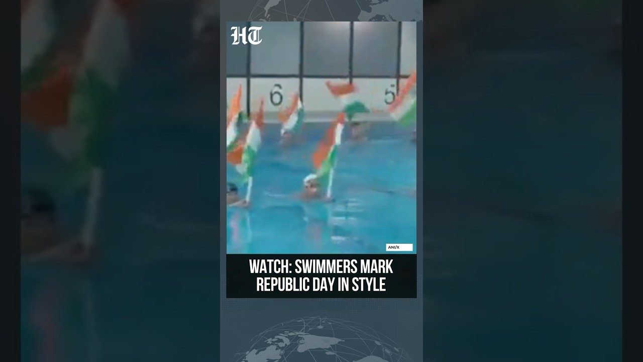 Vadodara: Young Swimmers Celebrate Republic Day In Style At Sama Sports Complex #shorts