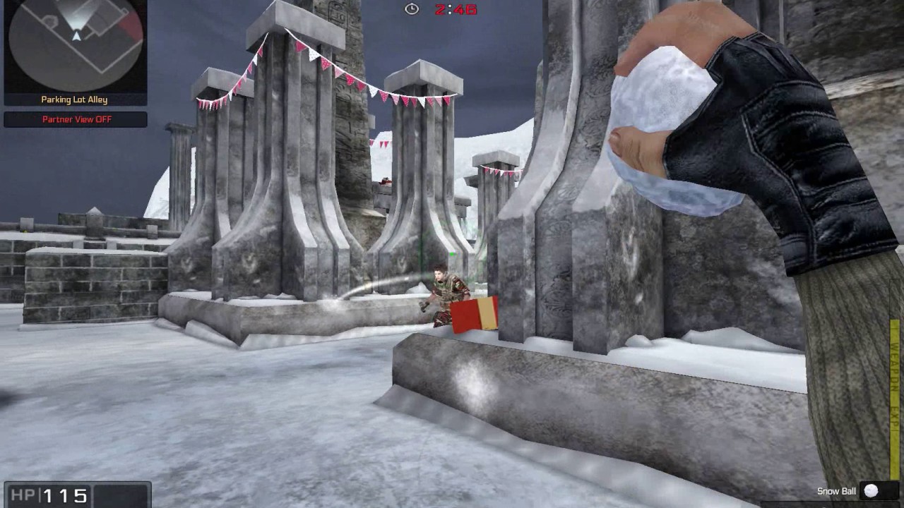 BlackShot #6 SnowBall Fight with Bro (Part 5)
