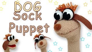 How to make a Dog Sock Puppet  Ana | DIY Crafts