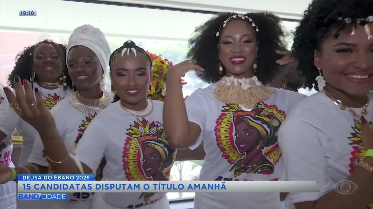 Deusa do Ébano 2026 - Band Cidade