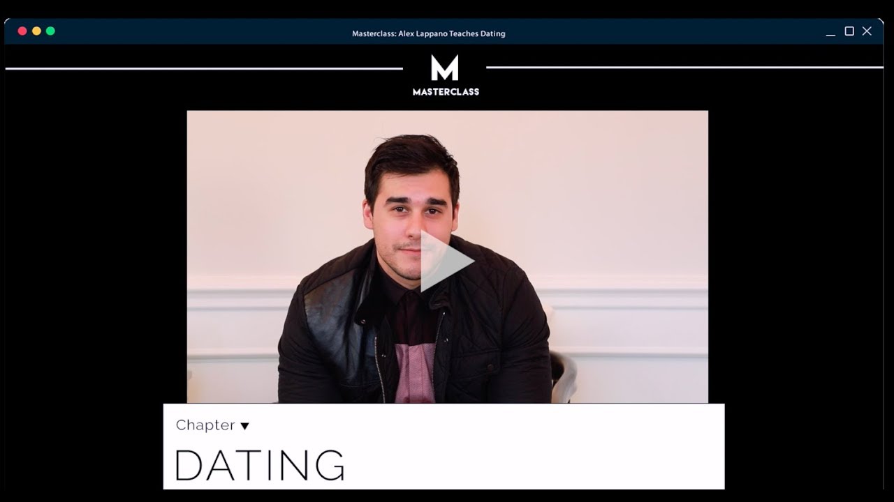 Dating masterclass Dating app Indien 2016