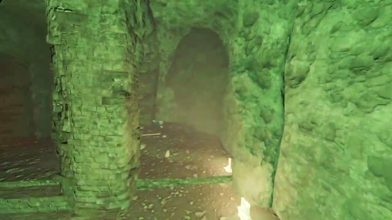 We learn it was military tunnels [ Fallout 4 Vr Modded ] (10)