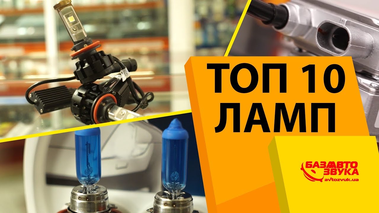 виды ламп Ланос