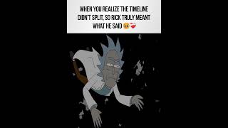 Bro acts like he doesn't care, but deep down he does 🥹❤️‍🩹 #rickandmorty #mortysmith #ricksanchez