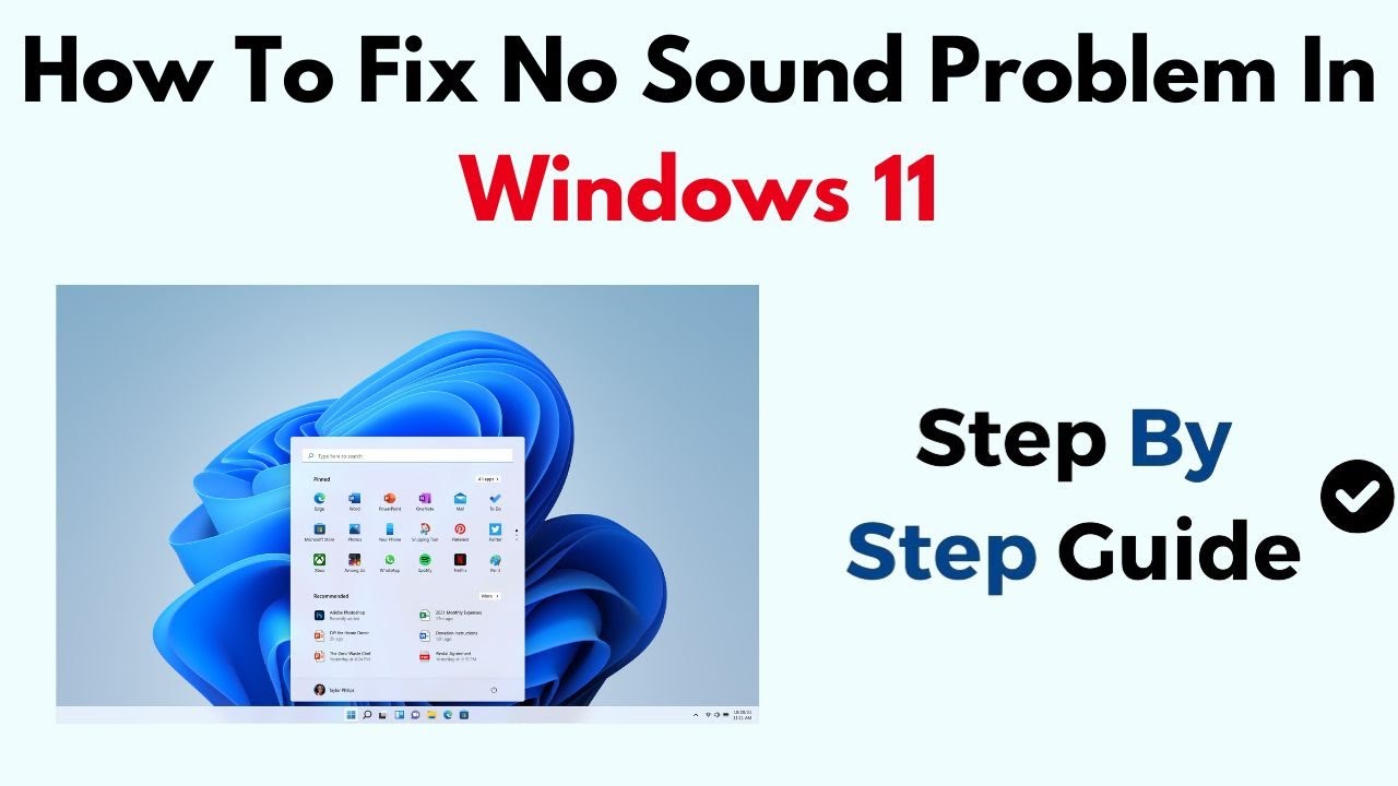 How To Fix No Sound Problem In Windows 11 [2025 Guide] - YouTube