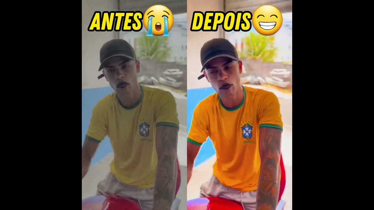 Antes e Depois de uma edição!