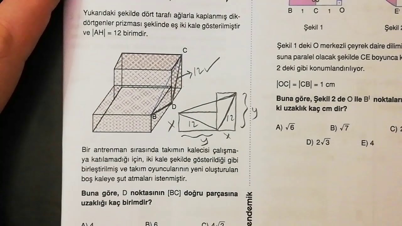 Endemik ' ten GEOMETRİ Sorusu Çözümü..