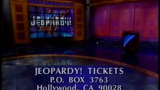 Jeopardy! ticket plug, 1997