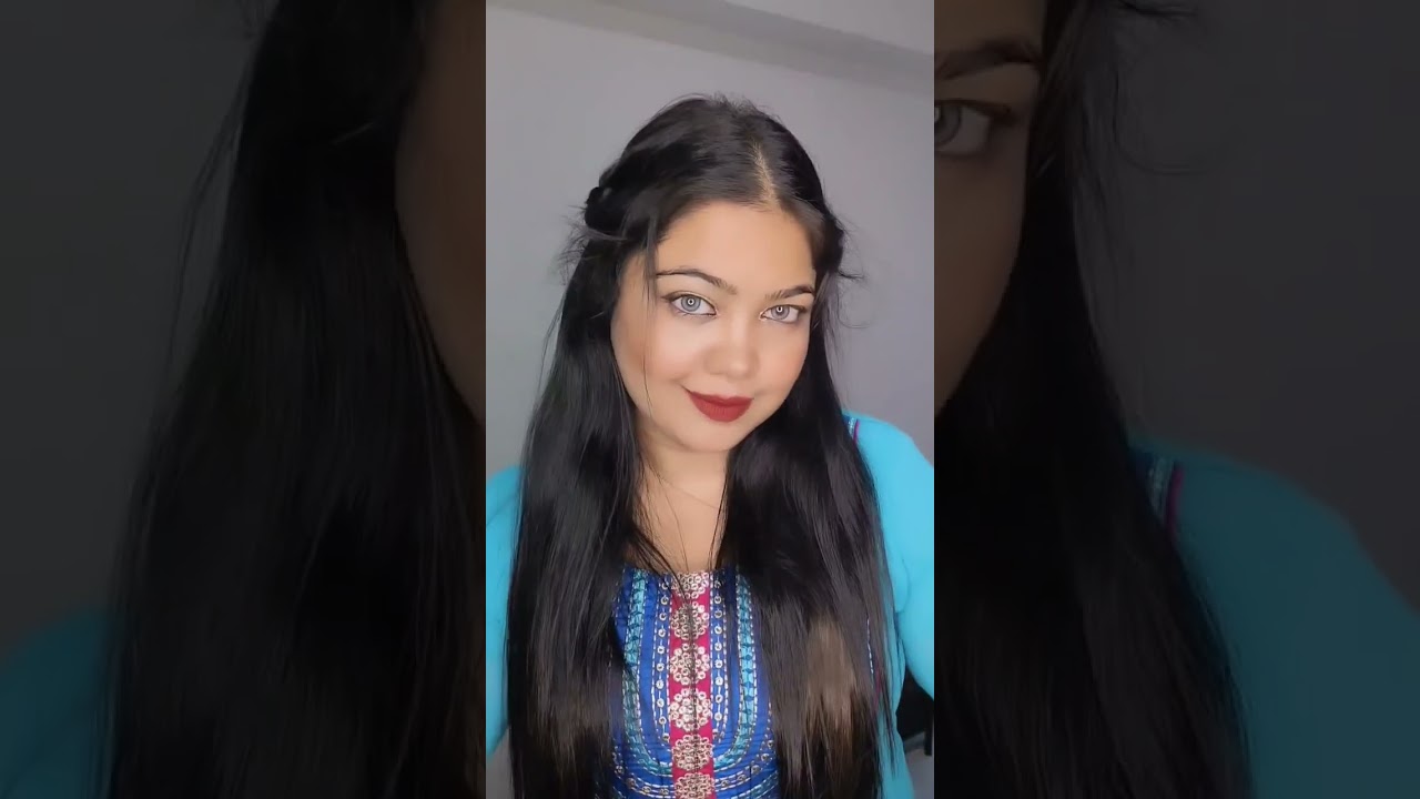 Woww Trending Hair Hack Style 😍 Must Try 🧿 Nilofer Shaikh