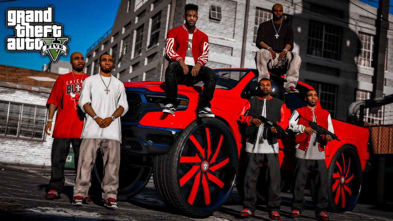 GTA 5 BLOODS VS CRIPS GANG WAR (LIVE) YouTube